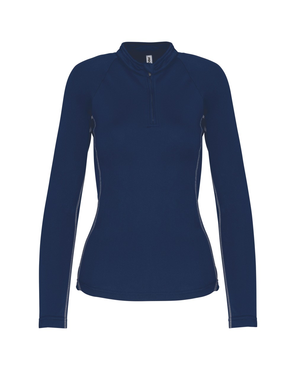 Sweat-shirts personnalisable PROACT Haut de sport manches longues ¼ zip femme