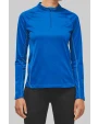 Sweat-shirts personnalisable PROACT Haut de sport manches longues ¼ zip femme