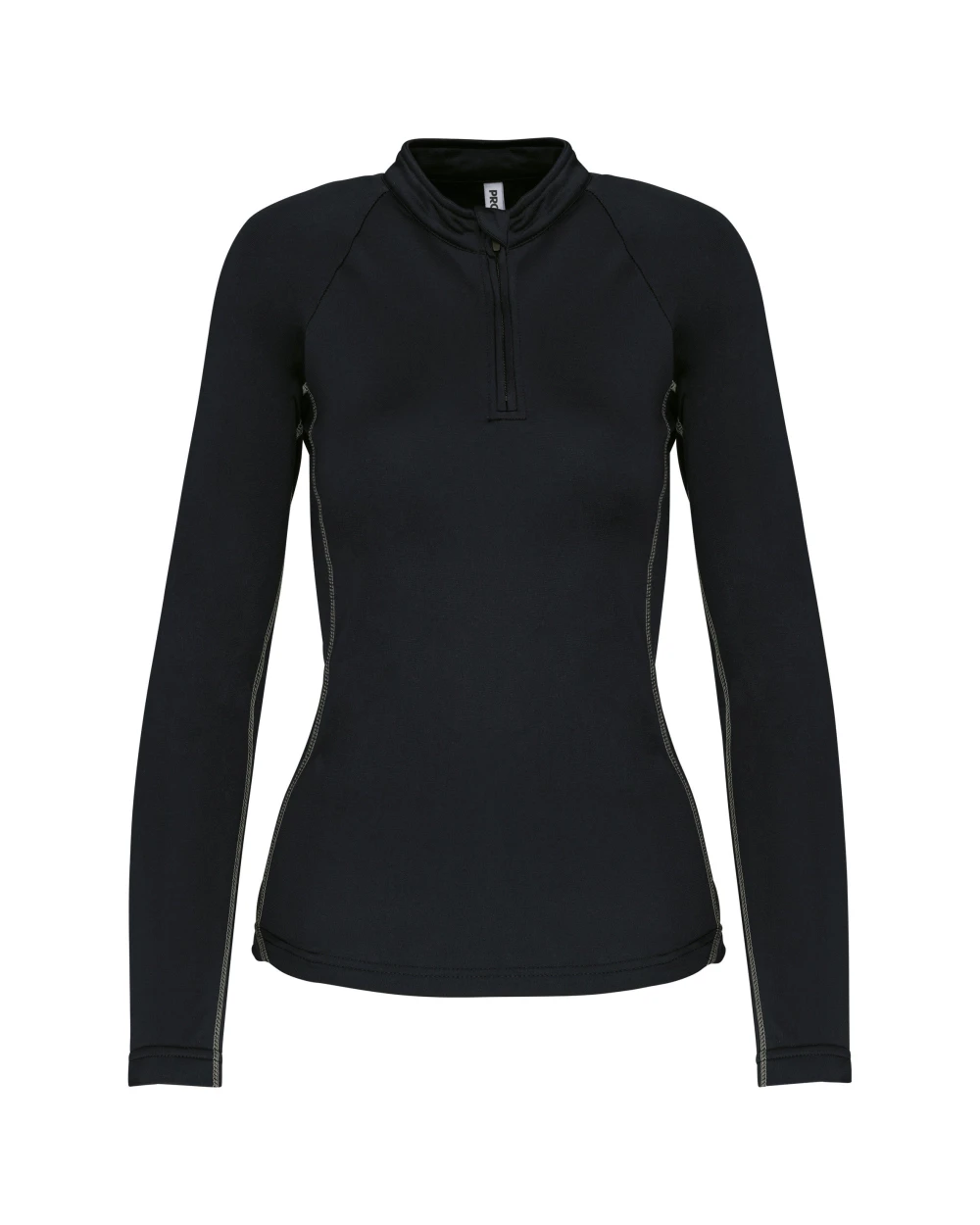 Sweat-shirts personnalisable PROACT Haut de sport manches longues ¼ zip femme