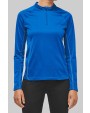 Sweat-shirts personnalisable PROACT Haut de sport manches longues ¼ zip femme