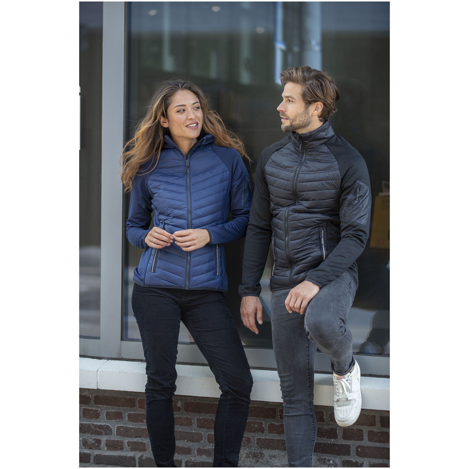 Vestes personnalisable ELEVATE Doudoune hybride homme Banff