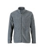 Laines polaires personnalisable JAMES & NICHOLSON Men‘s Workwear Fleece Jacket -STRONG-