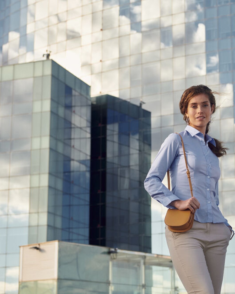 Chemises personnalisable CLIQUE Stretch Shirt L/S Women