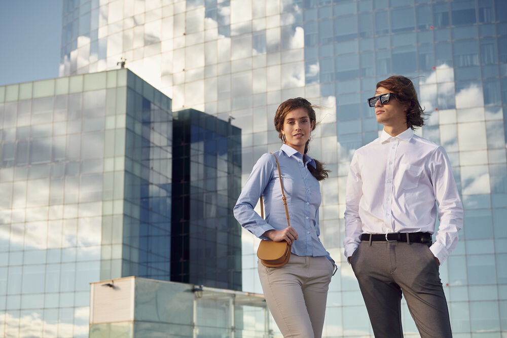 Chemises personnalisable CLIQUE Stretch Shirt L/S Women