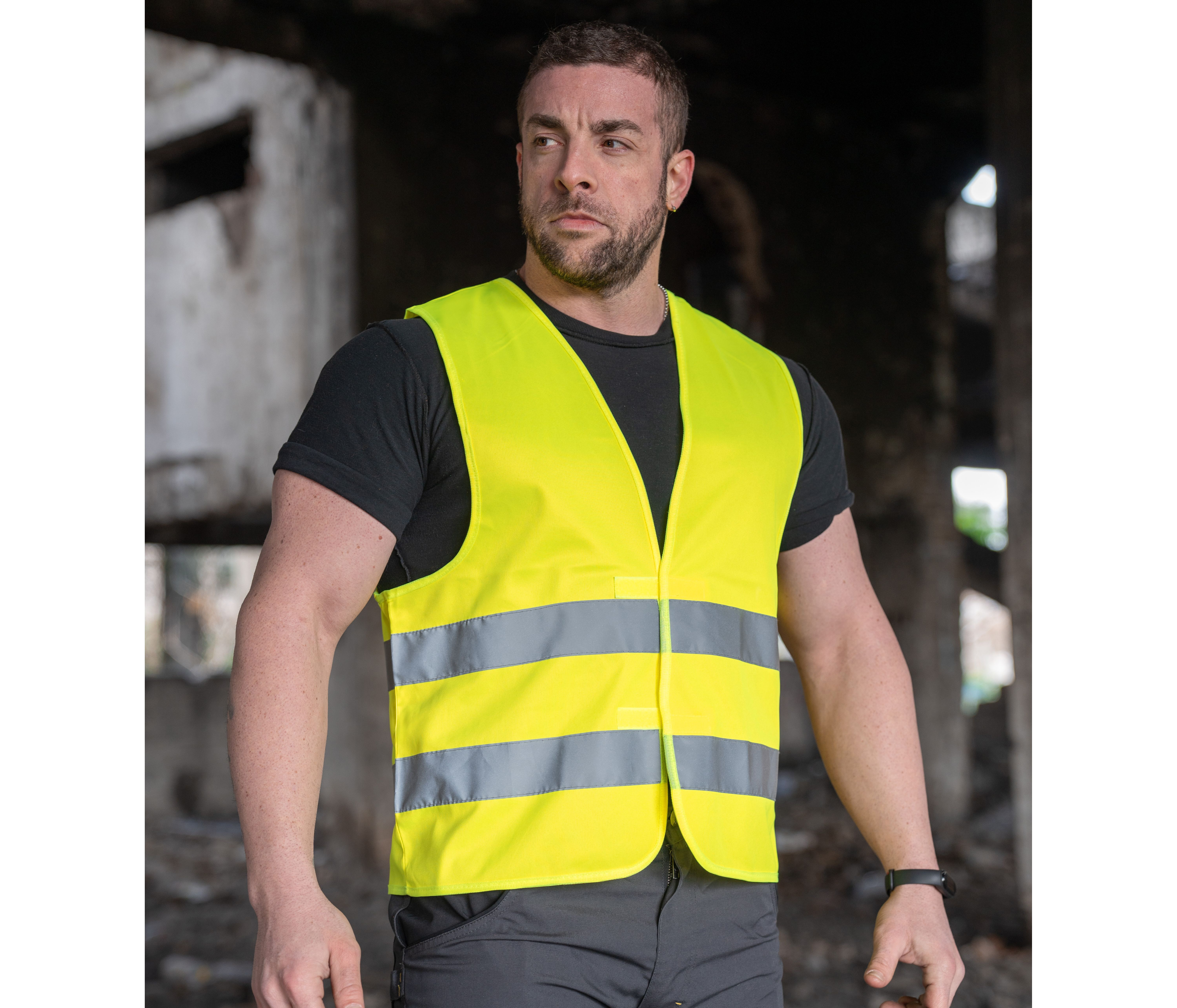 Gilets de sécurité personnalisable KORNTEX SAFETY VEST FOR PRINT "PASSAU"