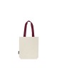 NEUTRAL TWILL BAG WITH CONTRAST HANDLES Taschen personalisierbar