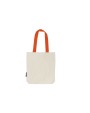 NEUTRAL TWILL BAG WITH CONTRAST HANDLES Taschen personalisierbar