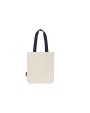 NEUTRAL TWILL BAG WITH CONTRAST HANDLES Taschen personalisierbar
