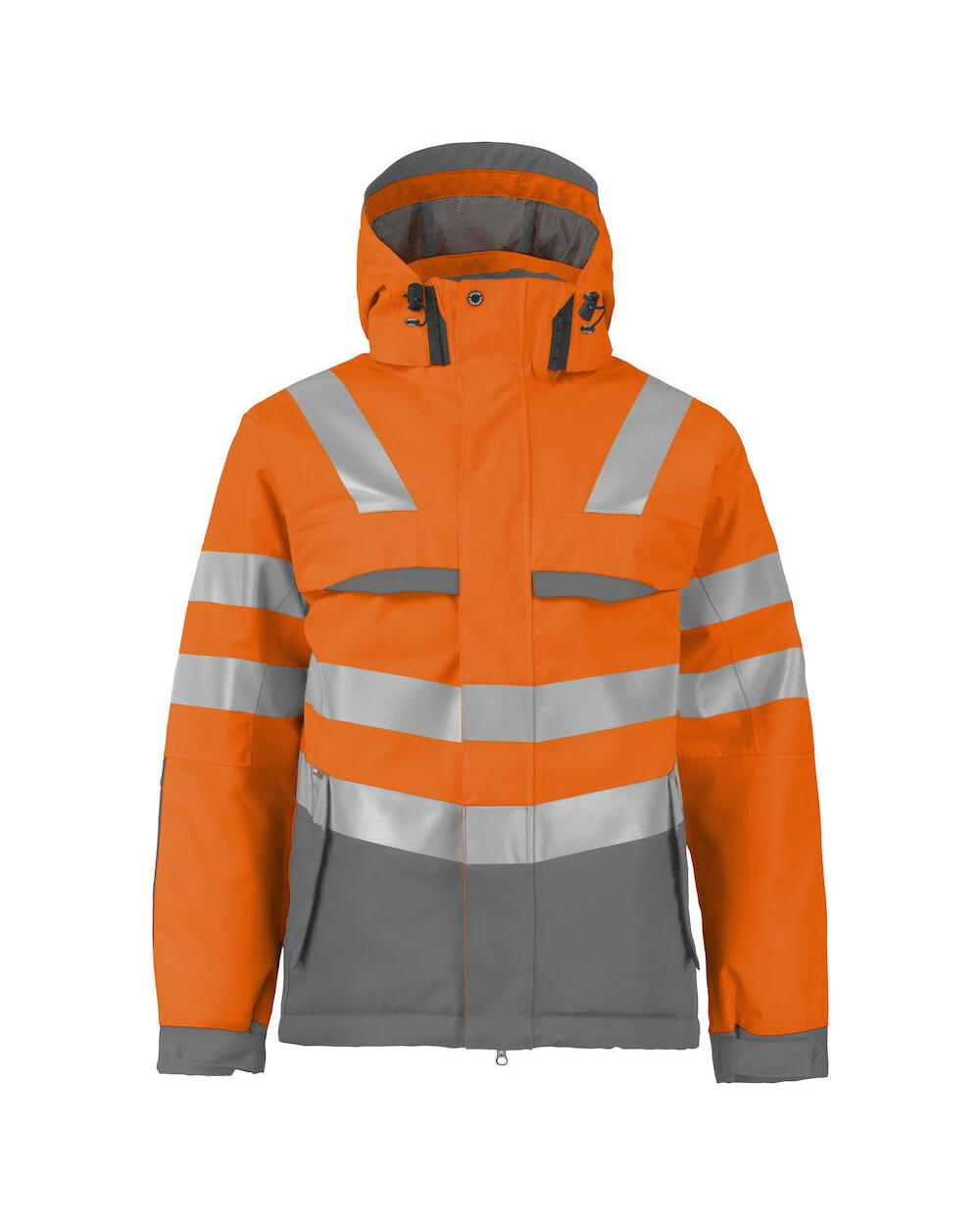Vestes personnalisable PROJOB 6422 PARKA POLYESTER DOUBLEE - EN ISO 20471 CLASSE 3