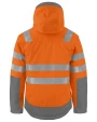 Vestes personnalisable PROJOB 6422 PARKA POLYESTER DOUBLEE - EN ISO 20471 CLASSE 3