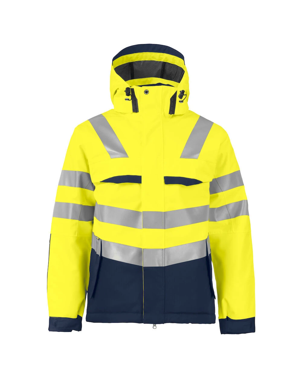 Vestes personnalisable PROJOB 6422 PARKA POLYESTER DOUBLEE - EN ISO 20471 CLASSE 3