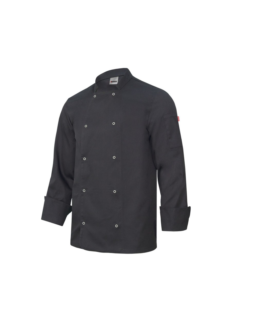 Vestes personnalisable VELILLA VESTE DE CUISINIER ML AVEC BOUTONS PRESSION