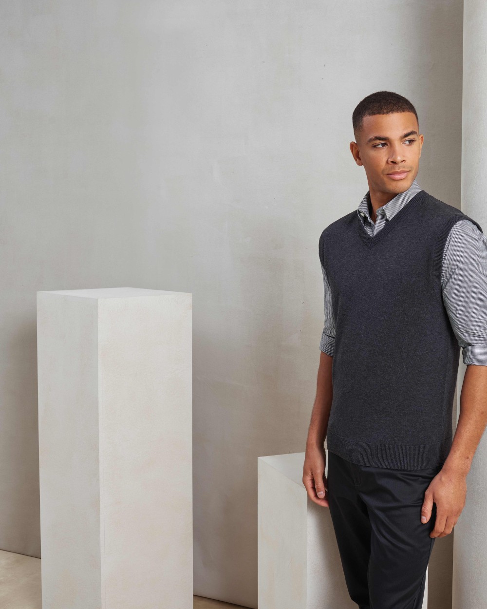 Sweaters & hoodies PREMIER Sleeveless knitted sweater voor bedrukking &amp; borduring