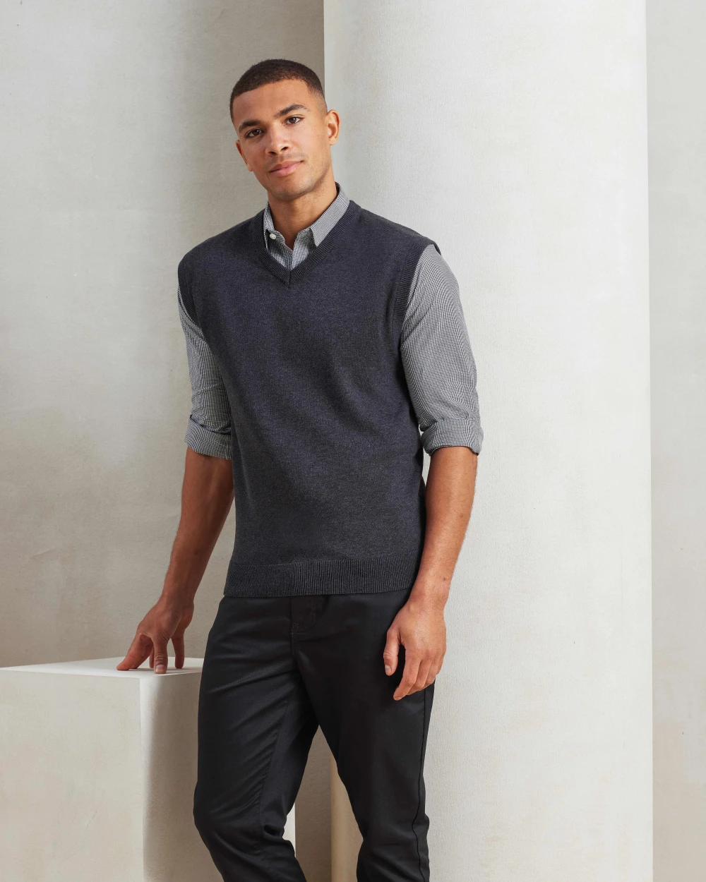 PREMIER Sleeveless knitted sweater Sweatshirts personalisierbar