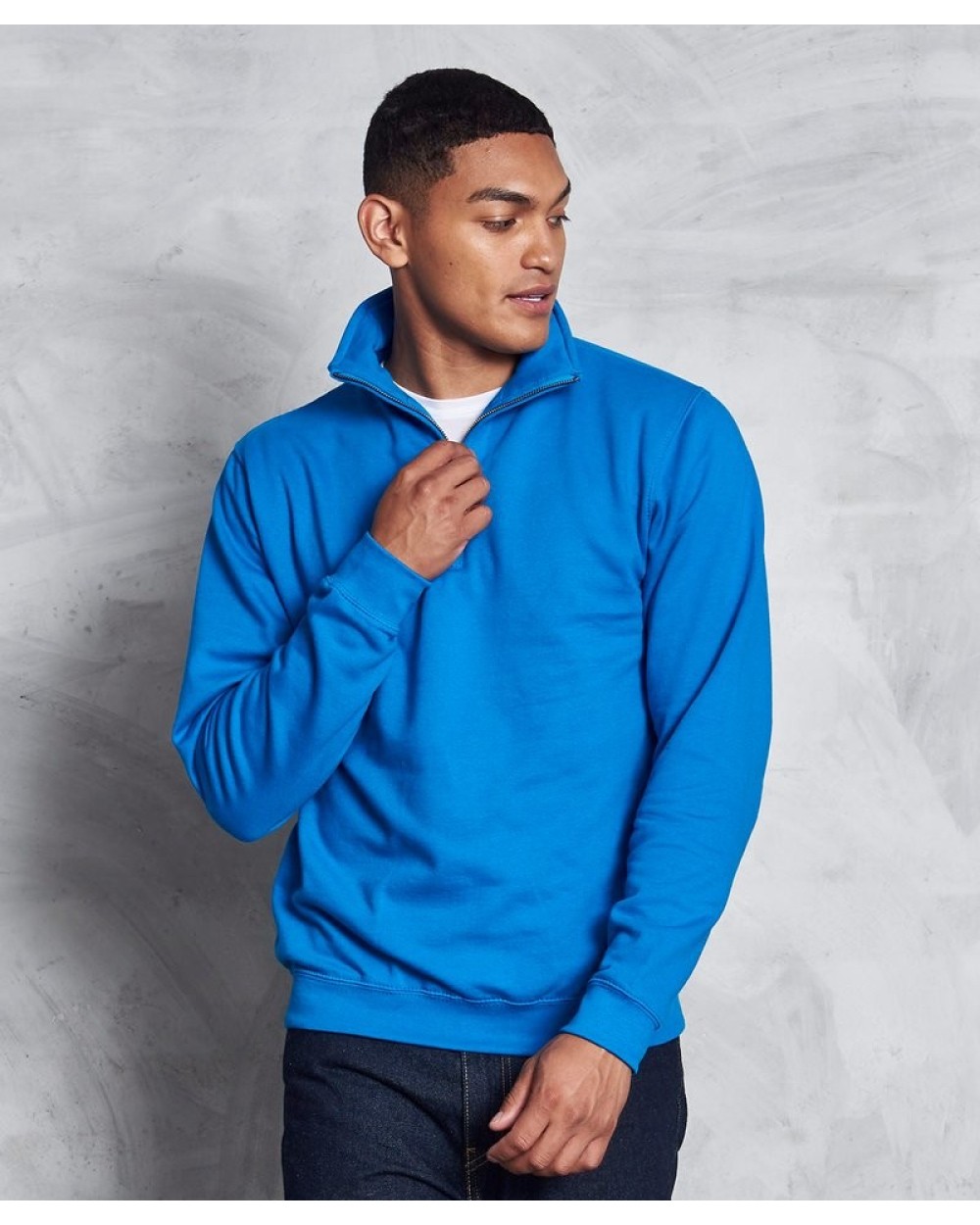 AWDIS SOPHOMORE 1/4 ZIP SWEAT Sweatshirts personalisierbar