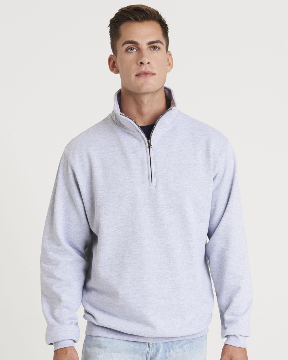 Sweat-shirts personnalisable AWDIS SOPHOMORE 1/4 ZIP SWEAT