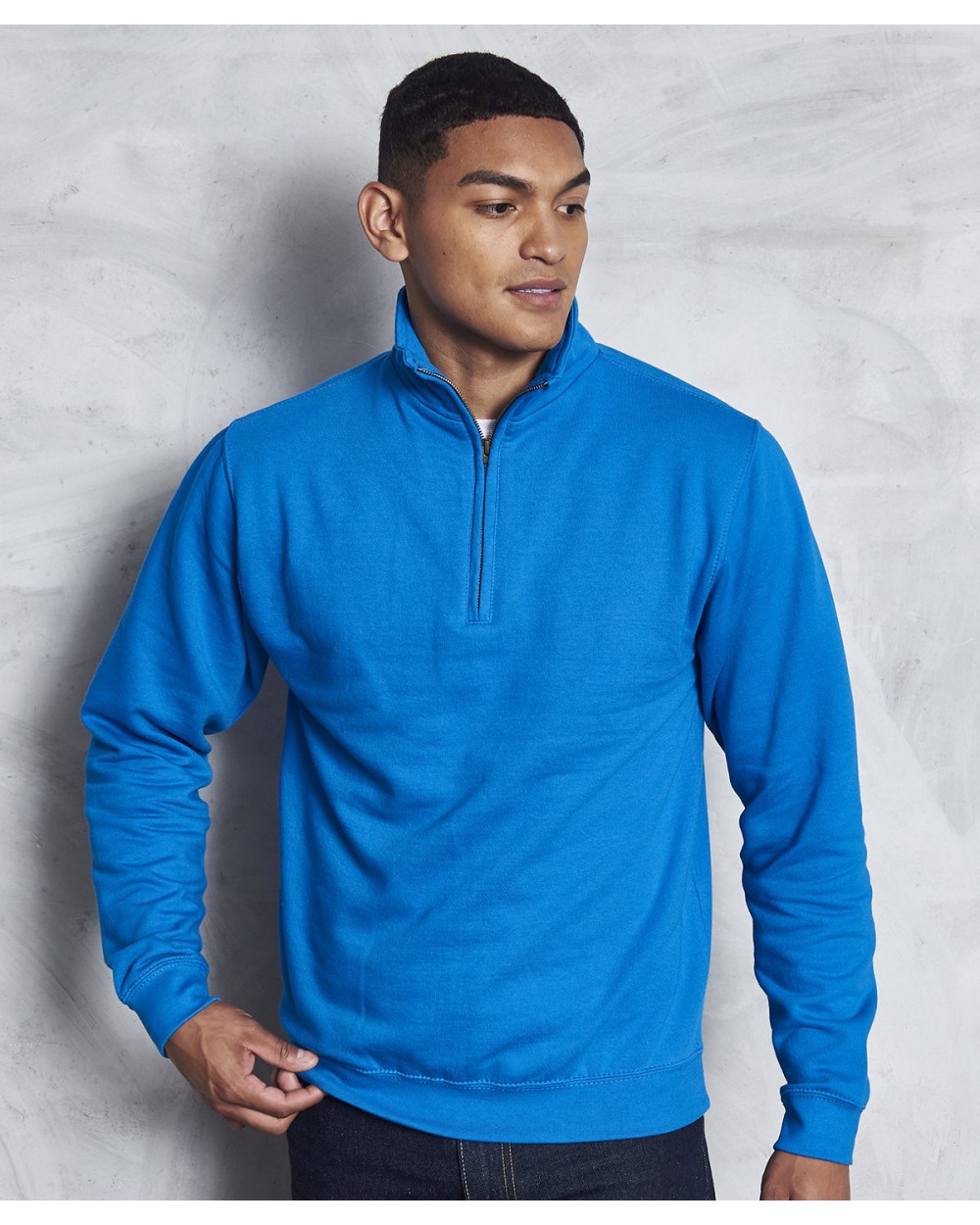 AWDIS SOPHOMORE 1/4 ZIP SWEAT Sweatshirts personalisierbar