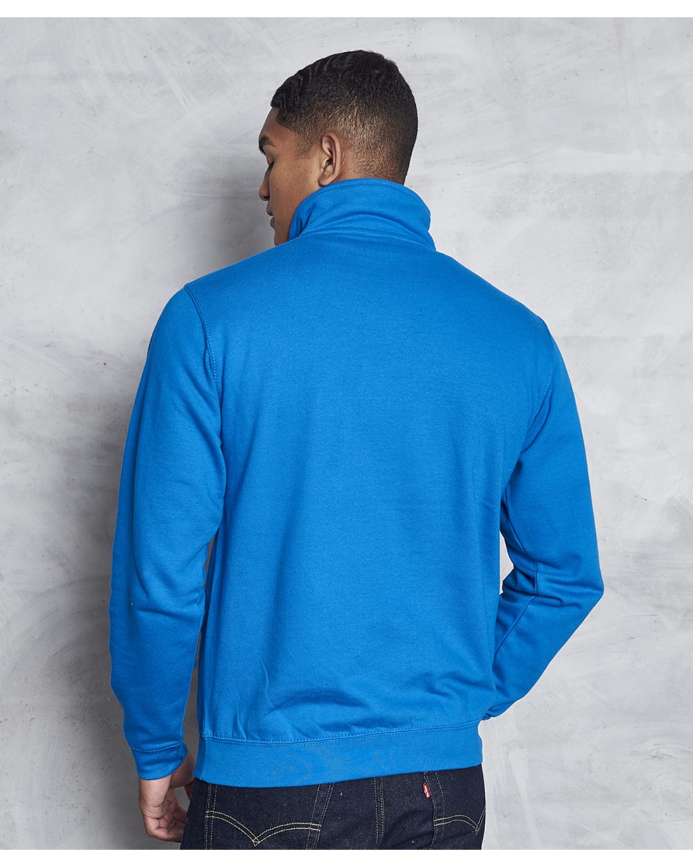 Sweat-shirts personnalisable AWDIS SOPHOMORE 1/4 ZIP SWEAT