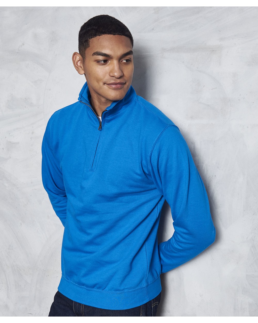 AWDIS SOPHOMORE 1/4 ZIP SWEAT Sweatshirts personalisierbar