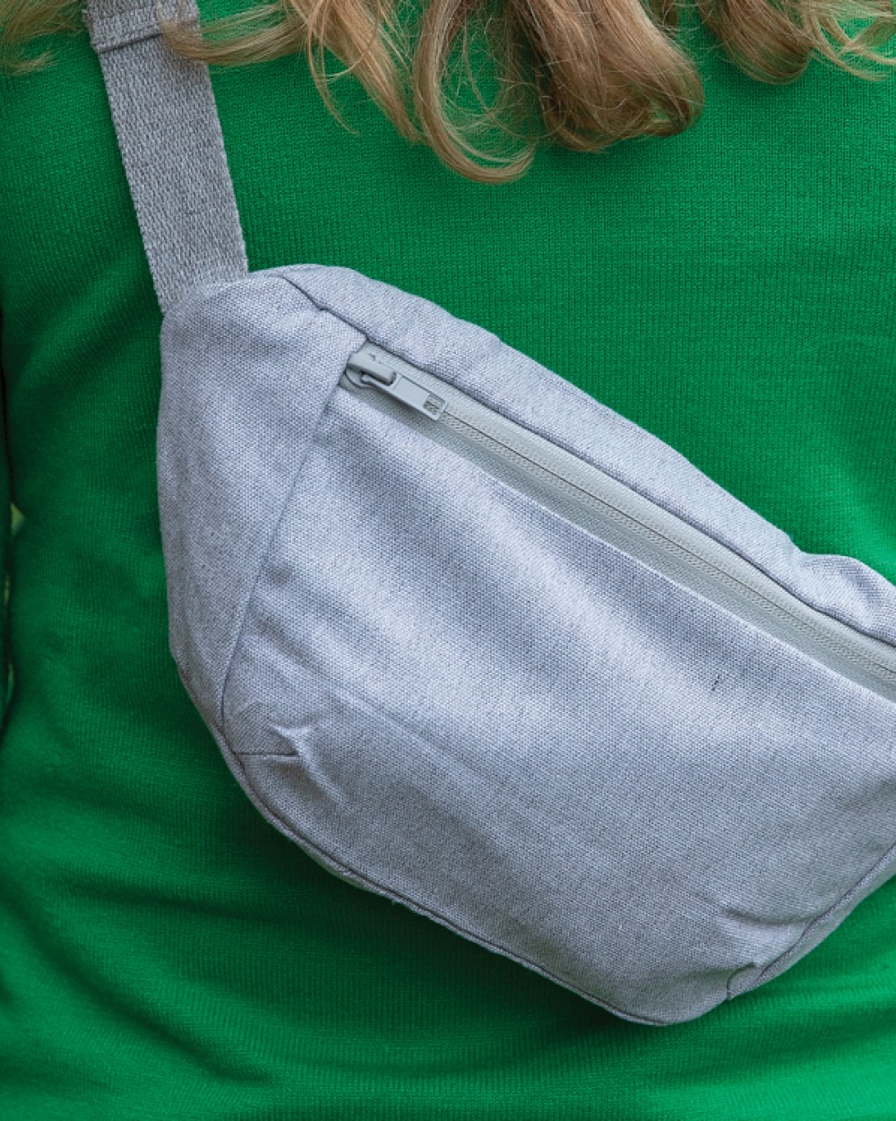 Sacs & Bagagerie personnalisable 4DO Sac banane en toile recyclée et non teintée Impact AWARE™