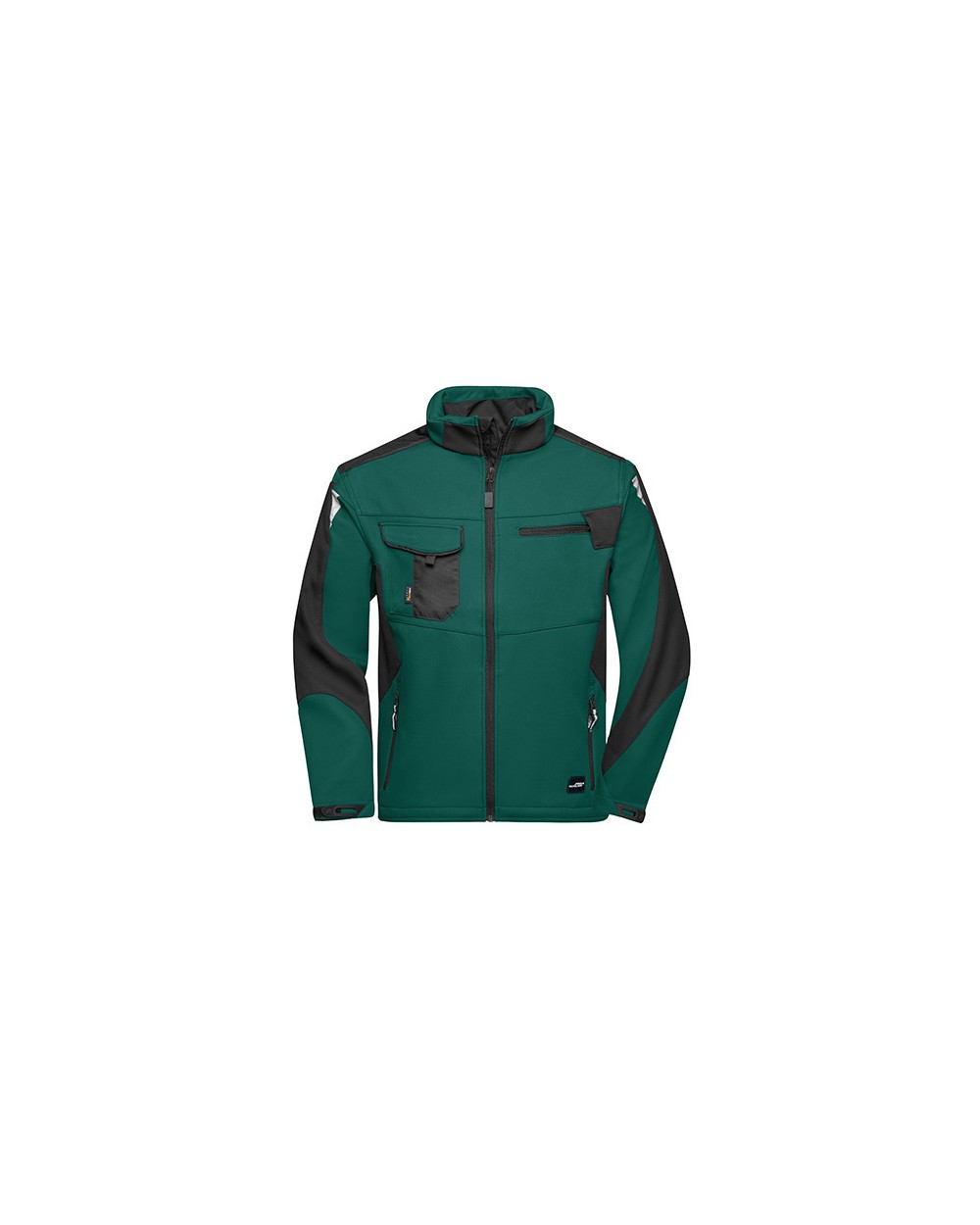 Softshells JAMES & NICHOLSON Workwear Softshell Jacket -STRONG- voor bedrukking &amp; borduring