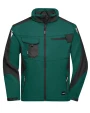 Softshells JAMES & NICHOLSON Workwear Softshell Jacket -STRONG- voor bedrukking &amp; borduring