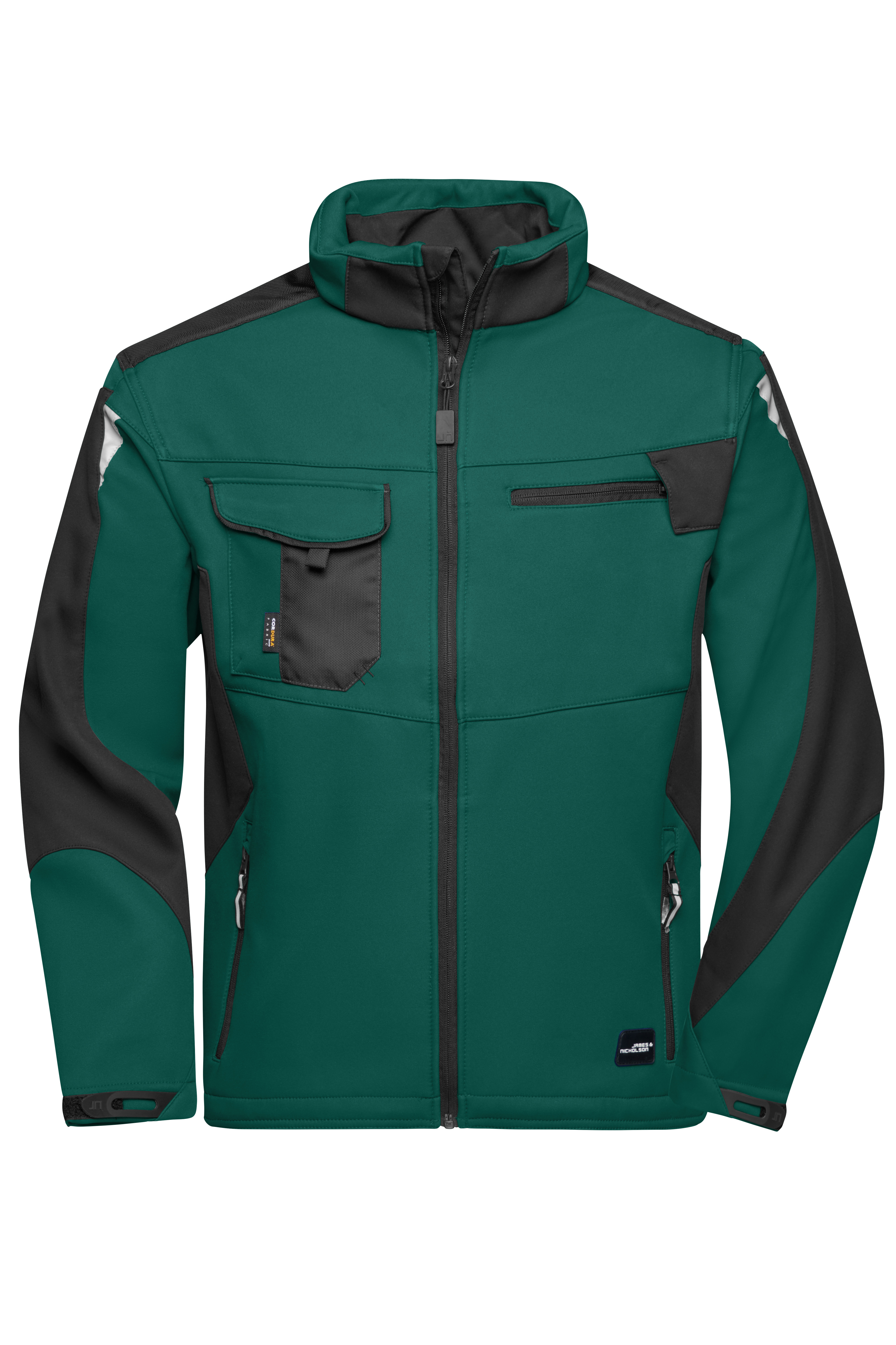Softshells JAMES & NICHOLSON Workwear Softshell Jacket -STRONG- voor bedrukking &amp; borduring