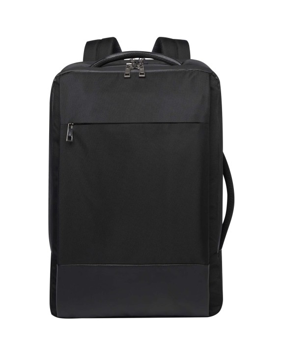 4DO Expedition Pro 35L, 17" GRS recycelter erweiterbarer Laptop-Rucksack Taschen personalisierbar