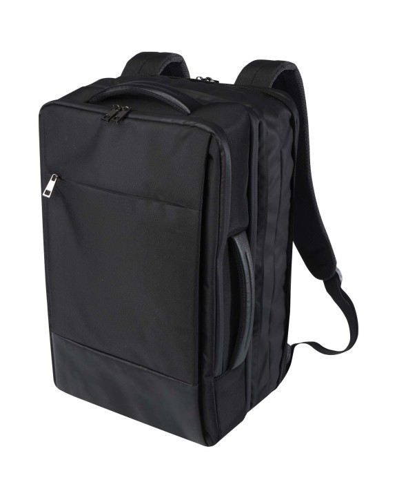 4DO Expedition Pro 35L, 17" GRS recycelter erweiterbarer Laptop-Rucksack Taschen personalisierbar