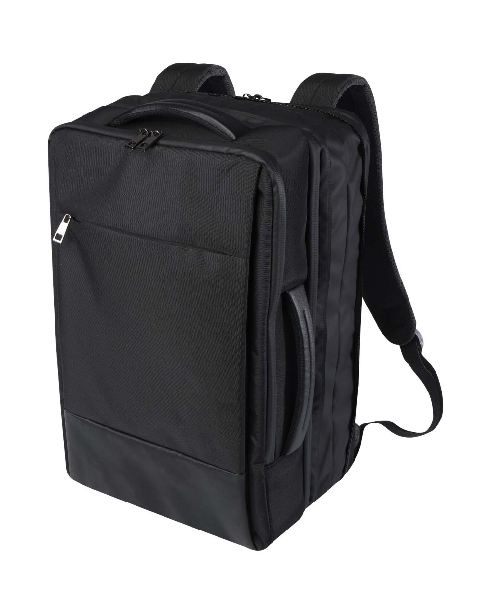 4DO Expedition Pro 35L, 17" GRS recycelter erweiterbarer Laptop-Rucksack Taschen personalisierbar
