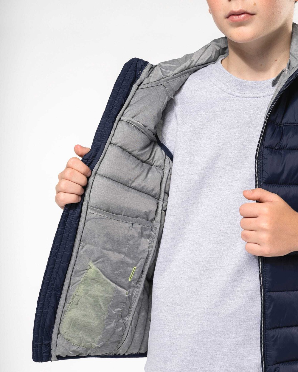 Vestes personnalisable PROACT Bodywarmer à capuche enfant