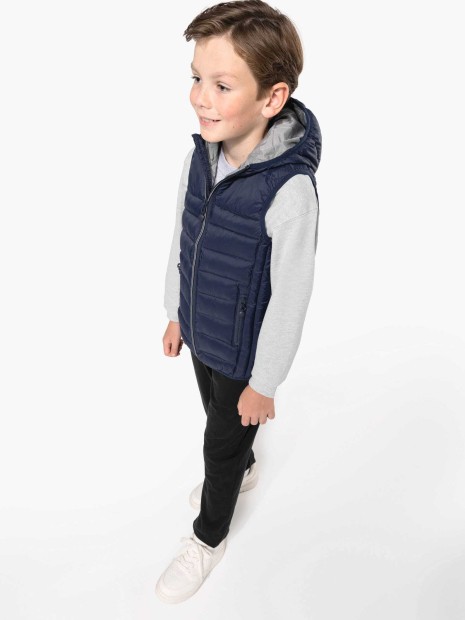 Vestes à personnaliser PROACT Bodywarmer à capuche enfant 