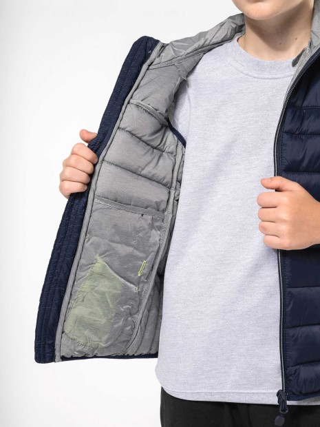 Vestes à personnaliser PROACT Bodywarmer à capuche enfant 