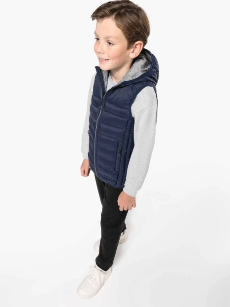 Vestes à personnaliser PROACT Bodywarmer à capuche enfant 