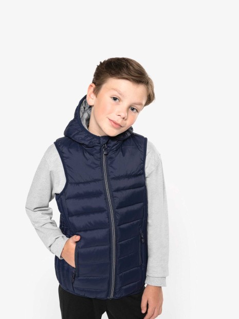Vestes à personnaliser PROACT Bodywarmer à capuche enfant 
