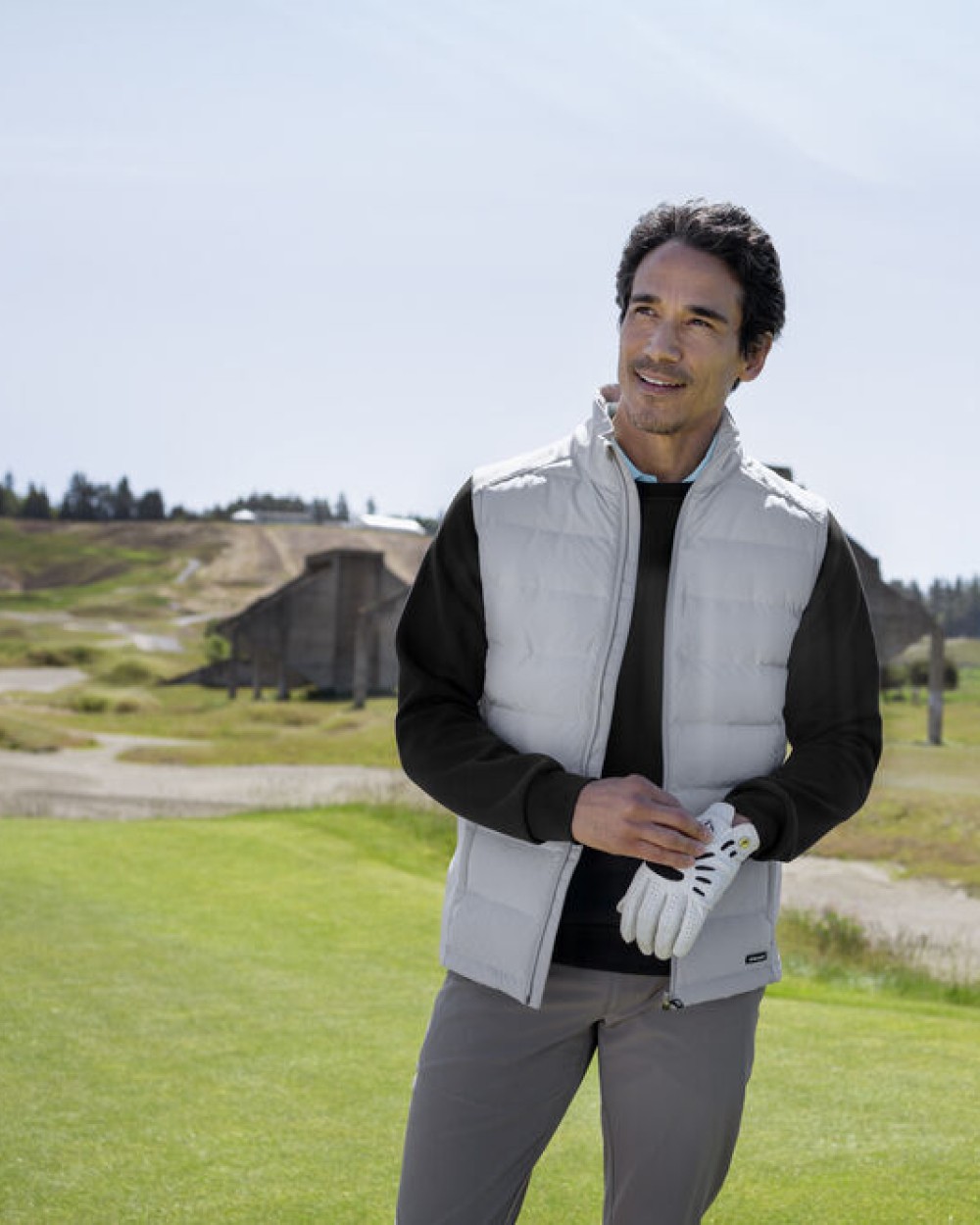 CUTTER & BUCK Oak Harbor Vest Men Jacken personalisierbar