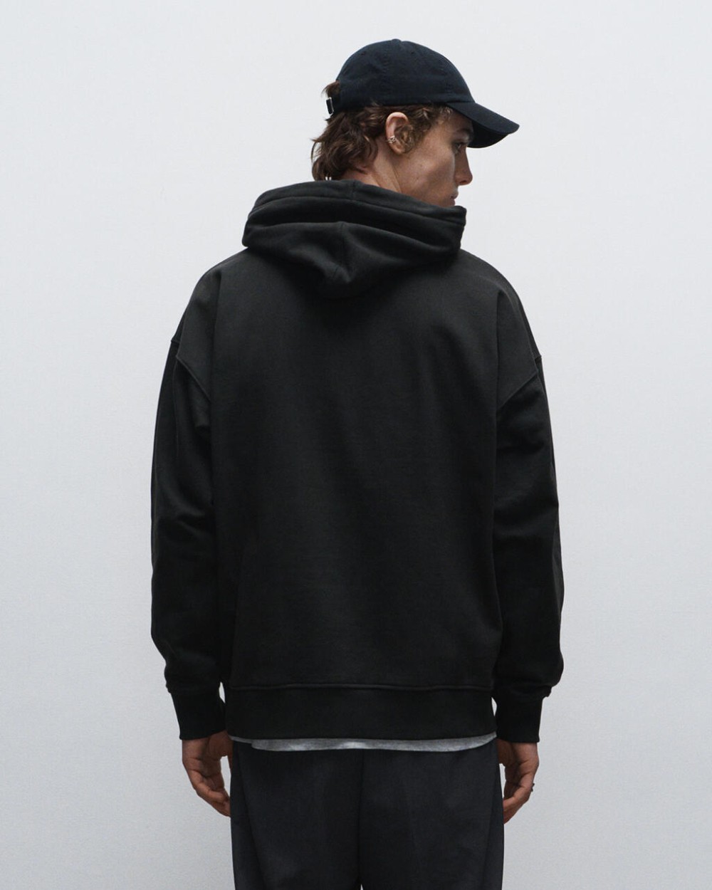 TRUE BLANKS Mens Boxy Hoodie Sweatshirts personalisierbar