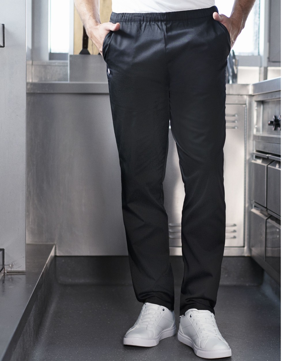 Broeken KARLOWSKY SLIP-ON TROUSERS ESSENTIAL voor bedrukking &amp; borduring