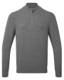 Truien ASQUITH & FOX Men´s Cotton Blend 1/4 Zip Sweater voor bedrukking &amp; borduring