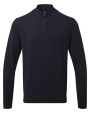 Truien ASQUITH & FOX Men´s Cotton Blend 1/4 Zip Sweater voor bedrukking &amp; borduring