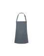 KARLOWSKY Short Bib Apron Basic with Buckle and Pocket Schürzen personalisierbar