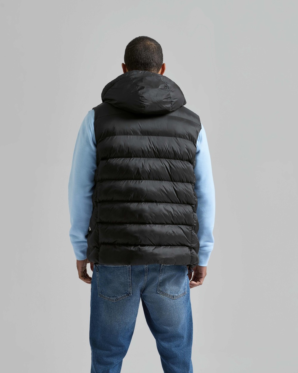 Vestes personnalisable 2786 Doudoune sans manches à capuche recyclée Solitude