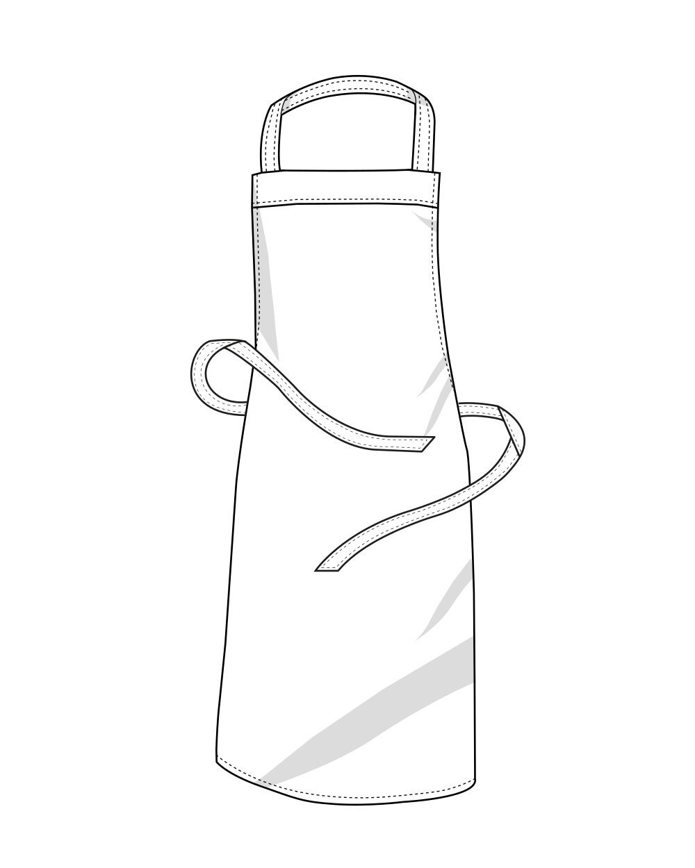 LINK KITCHENWEAR Barbecue Apron XL Schürzen personalisierbar