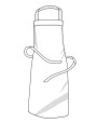 Schorten LINK KITCHENWEAR Barbecue Apron XL voor bedrukking &amp; borduring