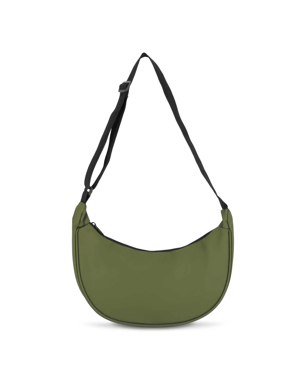 Tassen & Zakken 4DO PU-gecoat R-PET 600D halve maan sling tas voor bedrukking &amp; borduring
