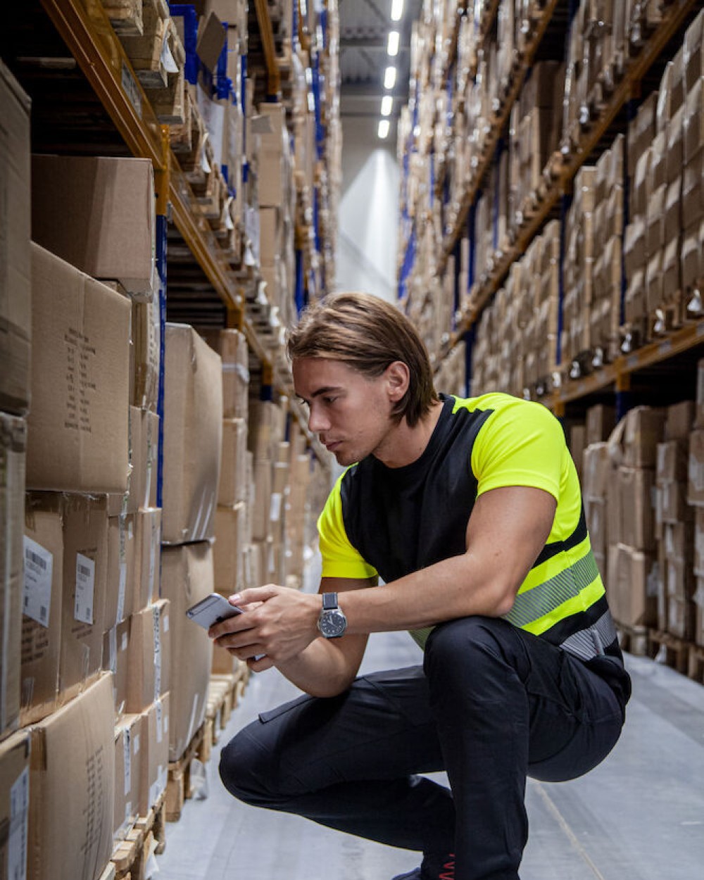 T-shirts PROJOB 6020 SIGNALISATIET-SHIRT EN ISO 20471 KLASSE 1 voor bedrukking &amp; borduring