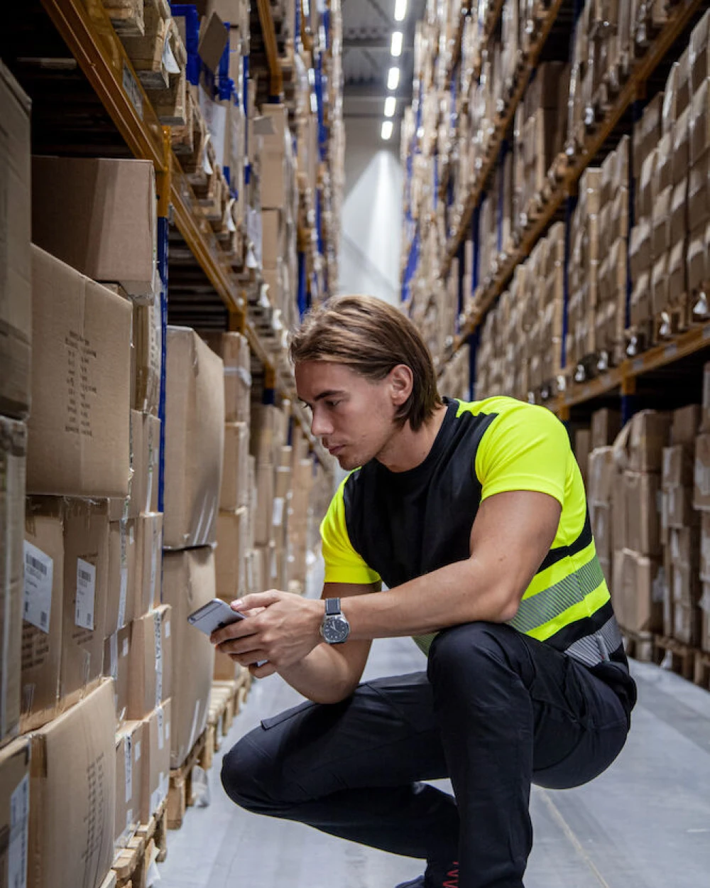 T-shirts PROJOB 6020 SIGNALISATIET-SHIRT EN ISO 20471 KLASSE 1 voor bedrukking &amp; borduring