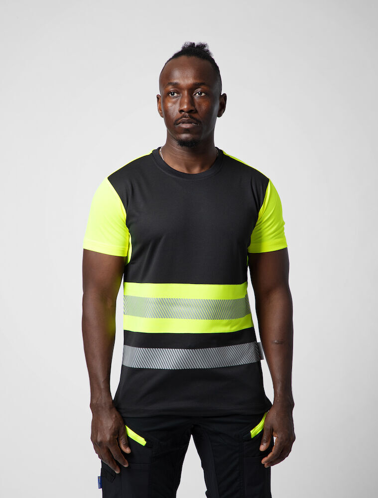 T-Shirts personnalisable PROJOB 6020 T-SHIRT POLYESTER - EN ISO 20471 CLASSE 1