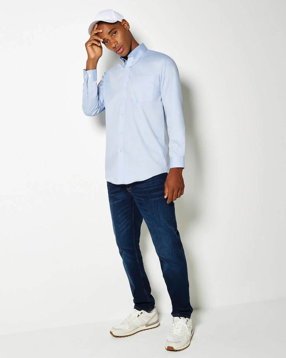 Hemden KUSTOM KIT Classic Fit Premium Oxford Shirt voor bedrukking &amp; borduring