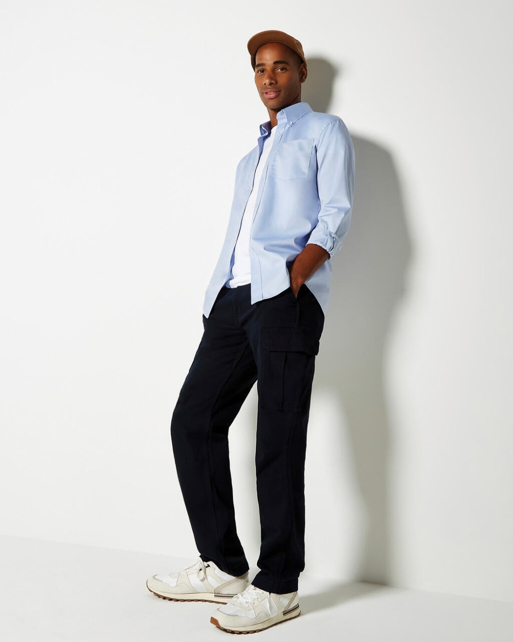 KUSTOM KIT Classic Fit Premium Oxford Shirt Hemden personalisierbar